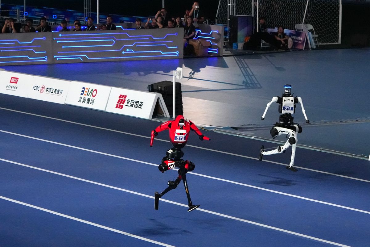 Robot China Kalahkan Rekor Usain Bolt, Dua Humanoid Tembus 100 Meter di Bawah 9,58 Detik