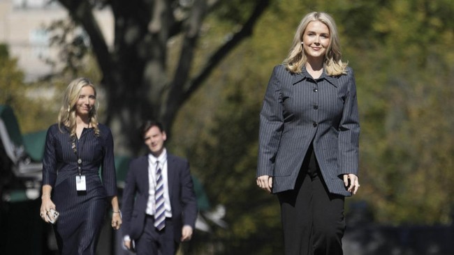Profil Karoline Leavitt, Juru Bicara Gedung Putih Termuda yang Mundur dari Pemerintahan Trump